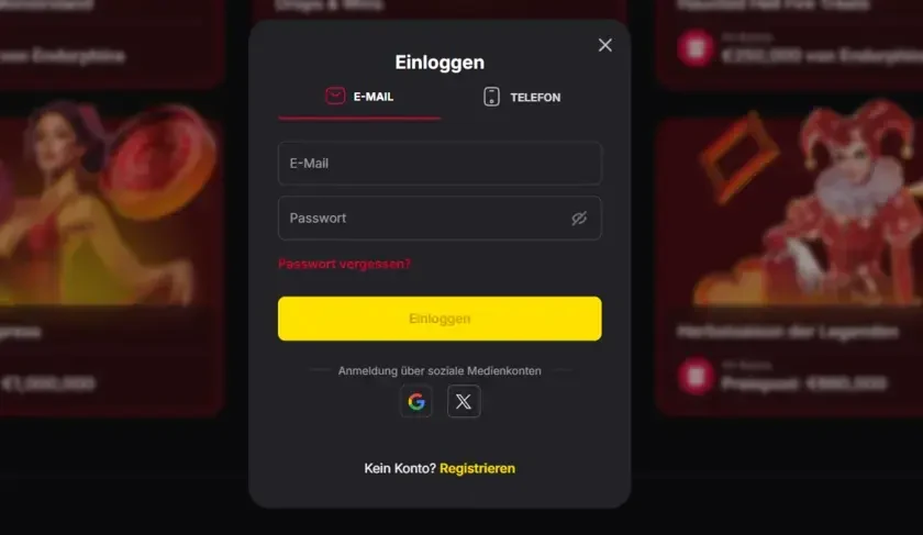 Fiery Play Casino Login